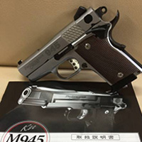 KSC-S&W-ガスガン-M945-Performance-Center-ステンレス