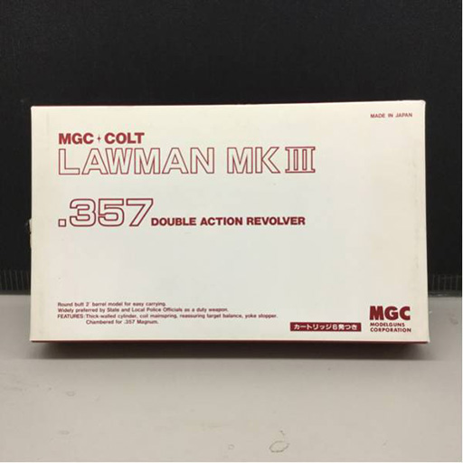 MGC COLT LAWMAN MkⅢ 357 ダブルアクションリボルバー