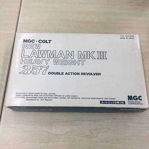 MGC COLT NEW LAWMAN MK Ⅲ HEAVY WEIGHT .357 ダブルアクション リボルバー